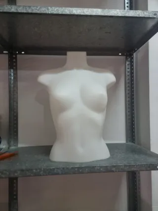 Maniquí Torso Mujer Blanco