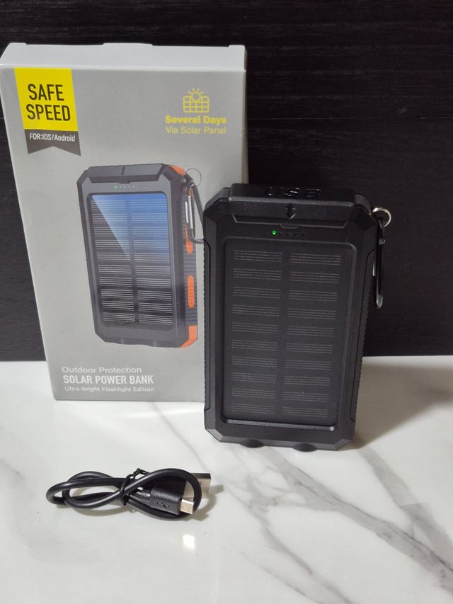 Power Bank Solar 20.000 mAh | Nuovo | 15 €