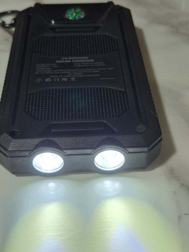 Power Bank Solar 20.000 mAh | Nuovo | 15 €