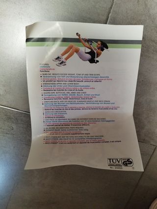 Banco de ejercicios multifuncional