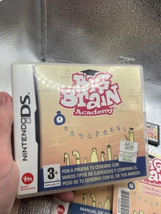 Big Brain Academy Nintendo DS Juego + Manuales