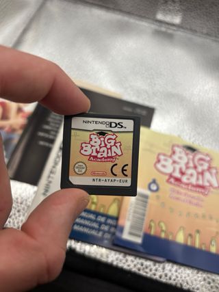 Big Brain Academy Nintendo DS Juego + Manuales