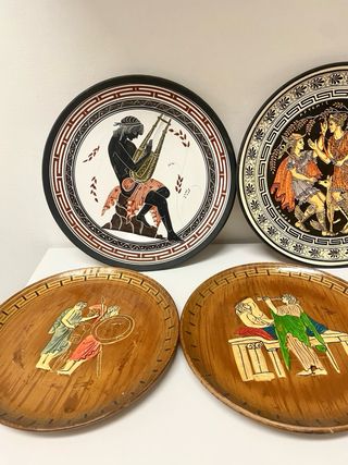 Set Piatti Decorativi Antichi