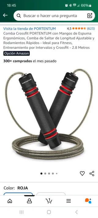 Comba / Cuerda de saltar nueva