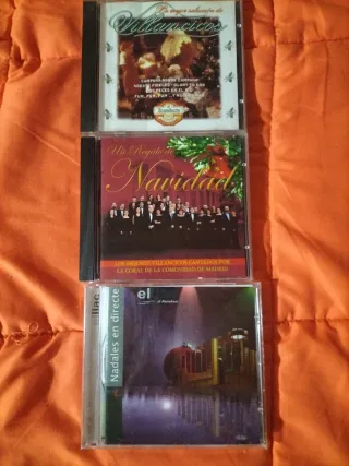 3 CDs Villancicos y Navidad