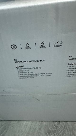 Aspiradora Taurus Homeland Wet & Dry