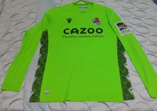 Camiseta Portero Macron Cazoo Verde