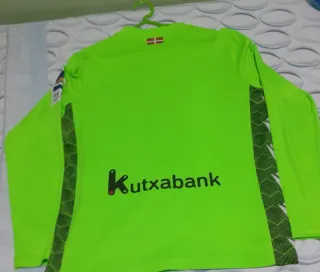 Camiseta Portero Macron Cazoo Verde