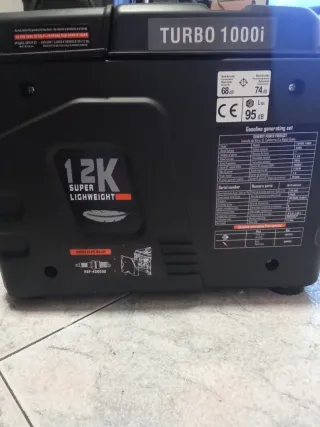 Generador Genergy Turbo 1000i