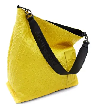 Borsa Desigual Donna Tracolla Giallo - Nero