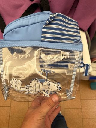 Neceser Women'secret Garfield Azul