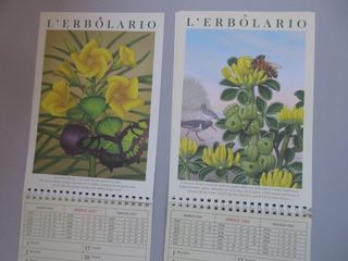 2 Calendari L'Erbolario 2025 2026 Alfonso Goi