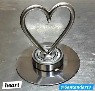 Figura Corazón Acero Inoxidable 316L