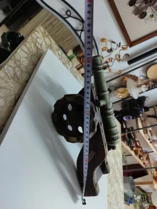 Cañón decorativo antiguo