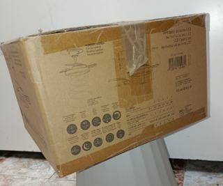 Ventilador Techo LED Palas Retráctiles