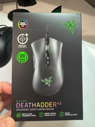 Ratón Gaming Razer DeathAdder V2 Negro