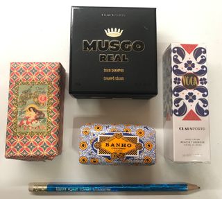 Cajas vacías jabones Claus Porto vintage