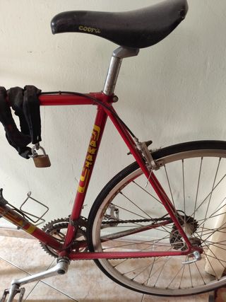 Bicicleta Amat clásica de carretera años 90