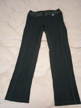 Leggings neri con dettagli