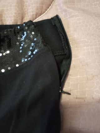 Leggings neri con dettagli