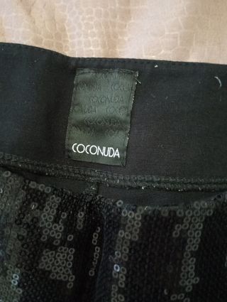 Leggings neri con dettagli