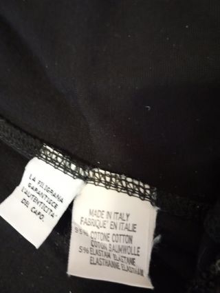 Leggings neri con dettagli