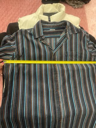 Lote Ropa Hombre: Chaqueta, Chaleco, Camisas