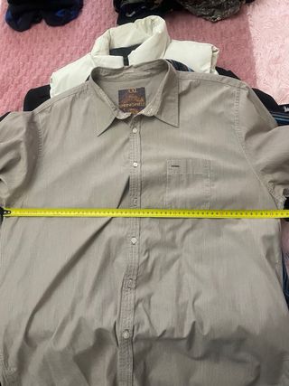 Lote Ropa Hombre: Chaqueta, Chaleco, Camisas