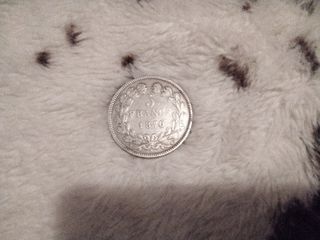 Moneda 5 Francos Franceses 1870