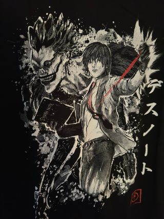 Camiseta Death Note – Kira & Ryuk (Pampling)