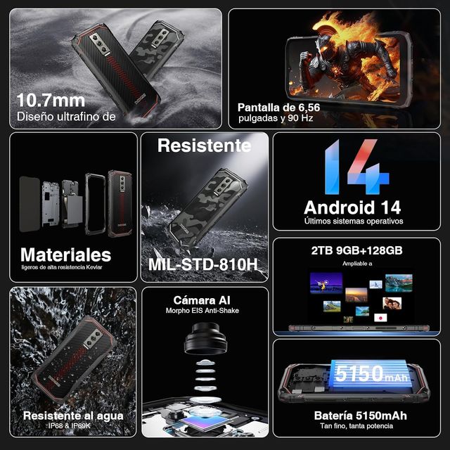 Celular DOOGEE Blade 10 128GB NFC