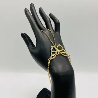 Pulsera Manita Mariposa 18K