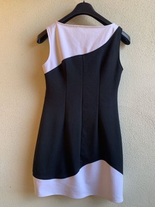 Vestito Motivi donna TG. 44 nero/bianco
