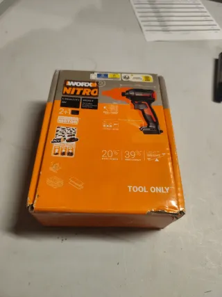 Atornillador de impacto WORX Nitro WX265.9