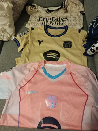 Lote Camisetas Fútbol Niños