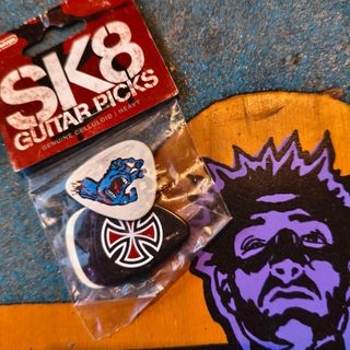 Púas Guitarra Santa Cruz x6