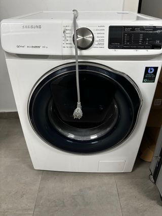 Lavadora Samsung averiada para piezas