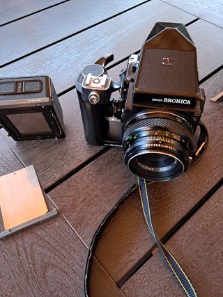 Zenza Bronica Cámara Negativo 4.5x6