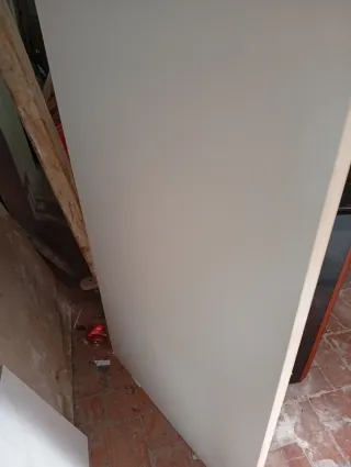 Puerta blindada madera