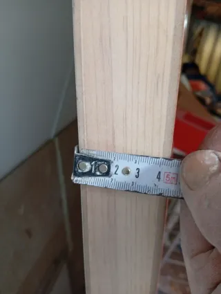 Puerta blindada madera