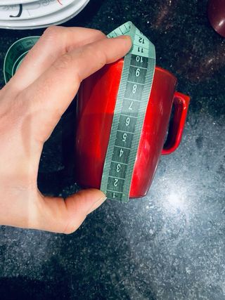 Lote Vajillas y Vasos Rojos y Blancos