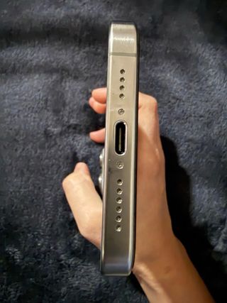 iPhone 15 Pro Max Gris/Plata