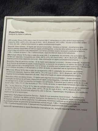 iPhone 15 Pro Max Gris/Plata