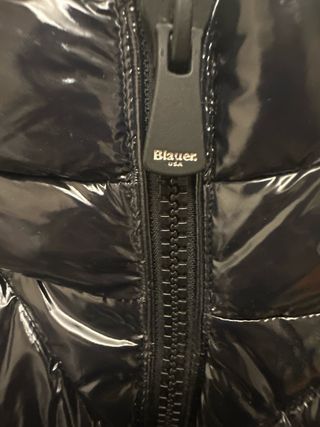 Chaqueta Blauer brillo negra (SE ACEPTAN OFERTAS)
