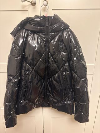 Chaqueta Blauer brillo negra (SE ACEPTAN OFERTAS)