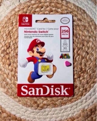(NUOVO) Scheda Micro SD Nintendo Originale 256 GB