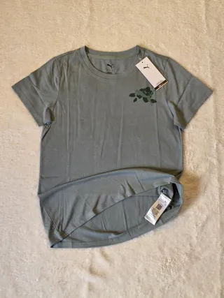 Camiseta Puma Verde Mujer