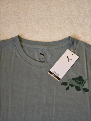 Camiseta Puma Verde Mujer
