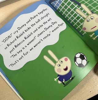 Peppa Plays Football
