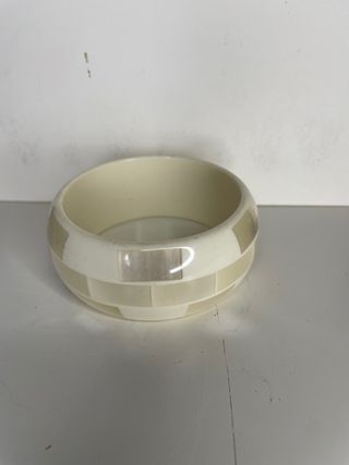 Pulsera ancha bisutería mosaico. Diametro. 65 mm